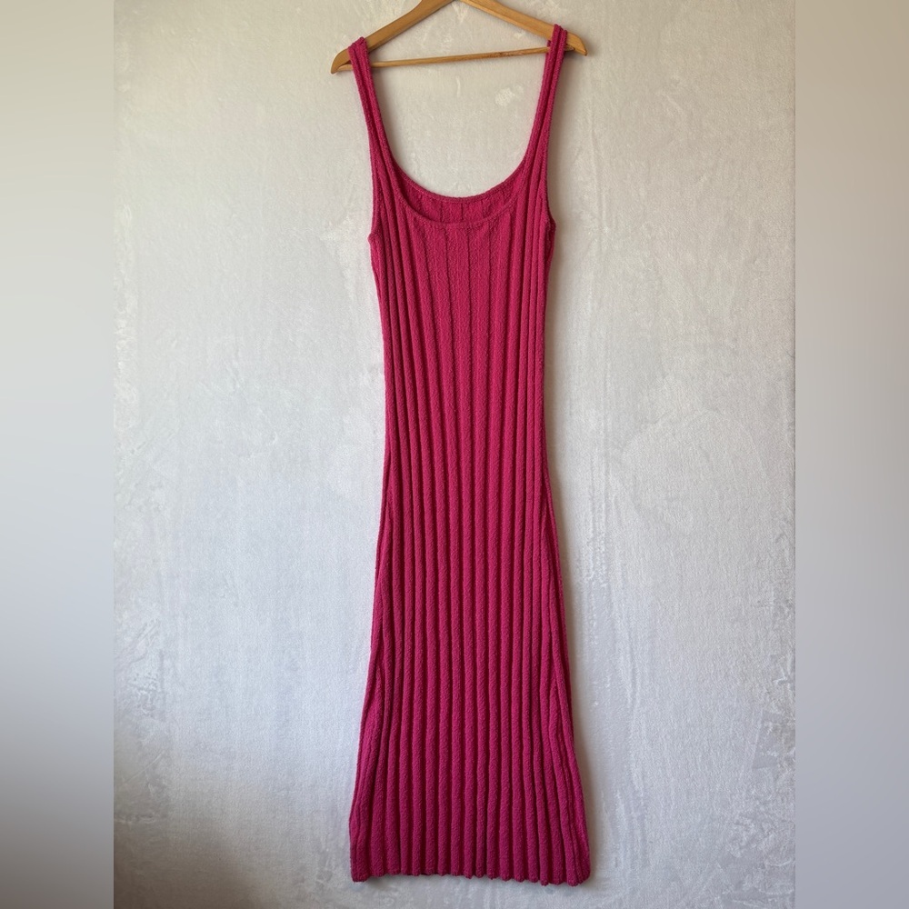 Free People Beach Santos Pink Maxi Dress XL - Picture 11 of 12